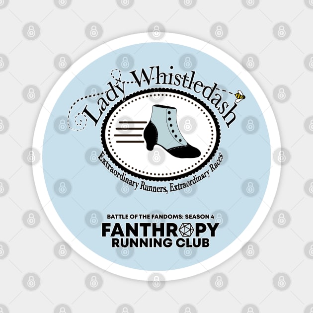 Lady Whistledash Magnet by Fans of Fanthropy